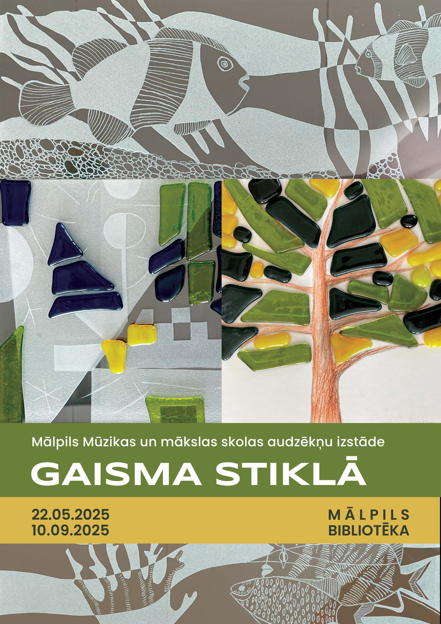 gaisma stikla